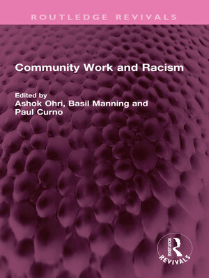 cover image of Community Work and Racism